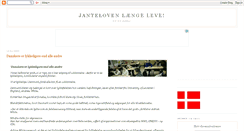 Desktop Screenshot of jantelovenlaengeleve.blogspot.com
