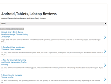 Tablet Screenshot of dailytechnonewz.blogspot.com
