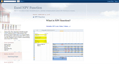 Desktop Screenshot of npvfunction.blogspot.com