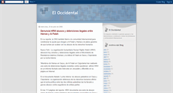 Desktop Screenshot of eloccidental.blogspot.com