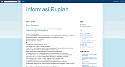Desktop Screenshot of informasirupiah.blogspot.com