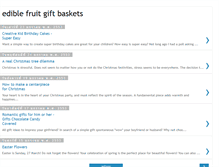 Tablet Screenshot of edible-fruit-gift-baskets.blogspot.com