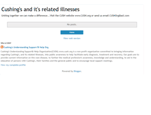 Tablet Screenshot of cushingssyndrome.blogspot.com