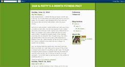 Desktop Screenshot of danpattyfitnesspact.blogspot.com