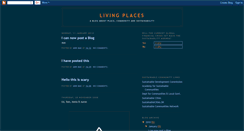 Desktop Screenshot of livingplacesntu.blogspot.com