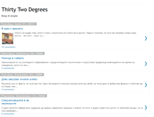 Tablet Screenshot of 32-degrees.blogspot.com
