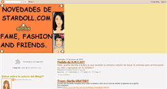 Desktop Screenshot of novedadestardollcom.blogspot.com