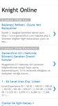 Mobile Screenshot of knight-online-ko.blogspot.com