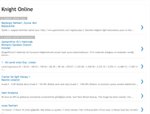 Tablet Screenshot of knight-online-ko.blogspot.com