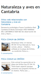 Mobile Screenshot of naturalezayavesencantabria.blogspot.com