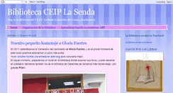 Desktop Screenshot of bibliotecasenda.blogspot.com