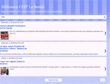 Tablet Screenshot of bibliotecasenda.blogspot.com