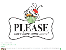 Tablet Screenshot of pleasecupcakes.blogspot.com