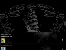 Tablet Screenshot of coreylyontattoos.blogspot.com