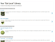 Tablet Screenshot of eat-local-library.blogspot.com