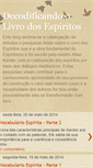 Mobile Screenshot of decodificando-livro-espiritos.blogspot.com