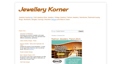 Desktop Screenshot of jewellerykorner.blogspot.com