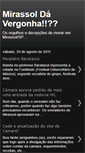Mobile Screenshot of mirassoldavergonha.blogspot.com