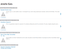 Tablet Screenshot of amelieeats.blogspot.com