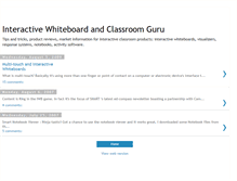 Tablet Screenshot of interactivewhiteboards.blogspot.com