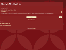 Tablet Screenshot of allmlmnews24.blogspot.com