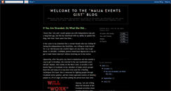 Desktop Screenshot of naijaeventsgist.blogspot.com