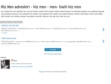 Tablet Screenshot of kiz-msn-listesi.blogspot.com