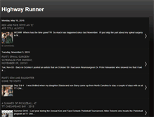 Tablet Screenshot of highwayrunner.blogspot.com