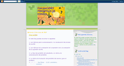 Desktop Screenshot of evaluacionyportafolio.blogspot.com