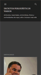 Mobile Screenshot of escritosperiodisticosframirez.blogspot.com