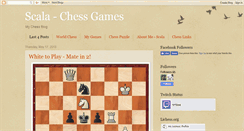 Desktop Screenshot of chessgame-scala.blogspot.com