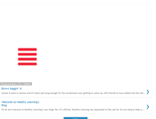 Tablet Screenshot of healthy-learning.blogspot.com