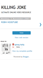 Mobile Screenshot of killing-joke-videos.blogspot.com