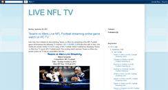 Desktop Screenshot of nflliveonlinestreamingtv.blogspot.com