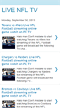 Mobile Screenshot of nflliveonlinestreamingtv.blogspot.com
