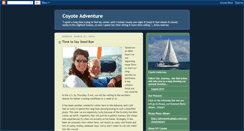 Desktop Screenshot of coyoteadventure.blogspot.com