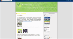 Desktop Screenshot of kayakprojects.blogspot.com