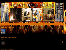 Tablet Screenshot of hauntyourhouse.blogspot.com