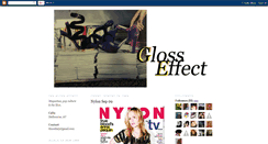 Desktop Screenshot of glosseffect.blogspot.com