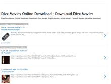 Tablet Screenshot of divxonlinemovies.blogspot.com