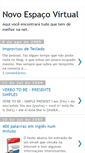Mobile Screenshot of novoespacovirtual.blogspot.com