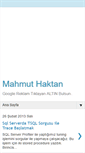 Mobile Screenshot of mahmuthaktan.blogspot.com
