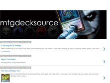 Tablet Screenshot of mtgdecksource.blogspot.com