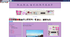 Desktop Screenshot of nanamrul-contest.blogspot.com