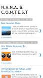 Mobile Screenshot of nanamrul-contest.blogspot.com