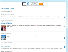 Tablet Screenshot of kevinarmes.blogspot.com