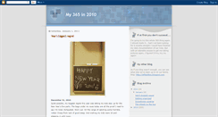 Desktop Screenshot of jenny365-2010.blogspot.com