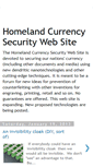 Mobile Screenshot of homelandcurrencysecurity.blogspot.com