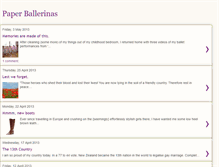Tablet Screenshot of paperballerinas.blogspot.com