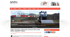 Desktop Screenshot of ingcivilperu.blogspot.com